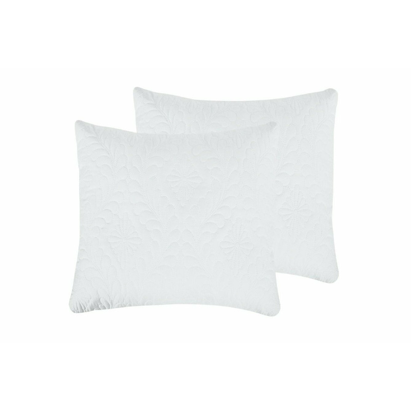 Set 2 Perne 70x70 Somnart Belina, microfibra, lavabile la masina, vidat, alb Set 2 Perne 70x70 Somnart Belina, microfibra, lavabile la masina, vidat, alb
