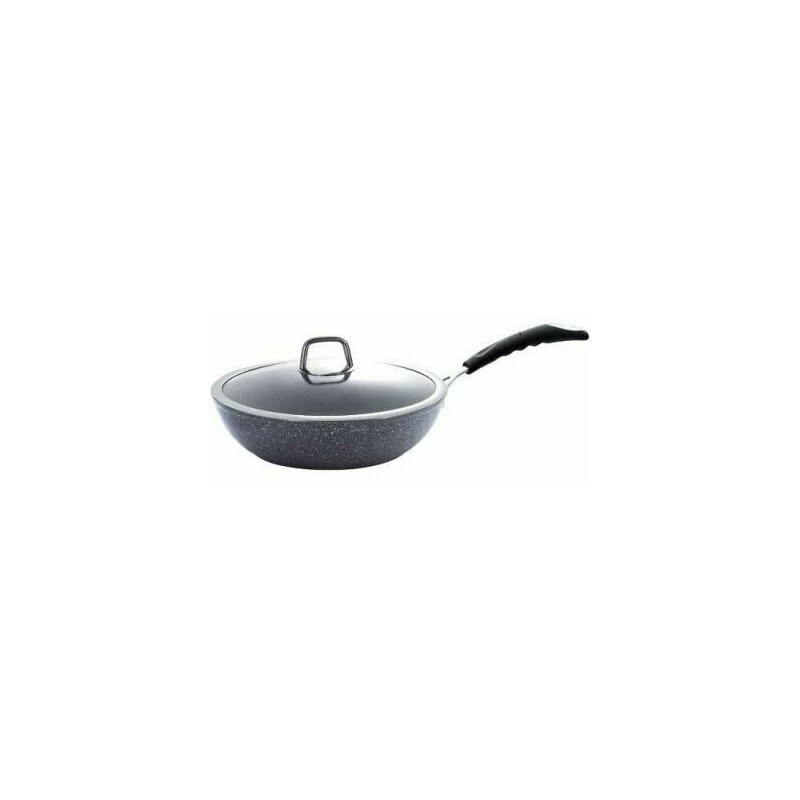 Tigaie 3.2 litri, tip WOK, Berlinger Haus, 28 cm, Gray Stone Touch Line, BH 1160 Tigaie 3.2 litri, tip WOK, Berlinger Haus, 28 cm, Gray Stone Touch Line, BH 1160
