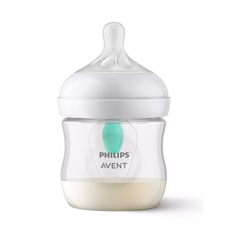 Biberon, Philips Avent, Natural Response, Cu supapa AirFree, 0 luni+, 125 ml, Fara BPA, Anticolici, Alb Biberon, Philips Avent, Natural Response, Cu supapa AirFree, 0 luni+, 125 ml, Fara BPA, Anticolici, Alb