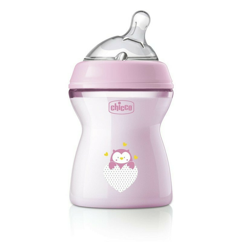 Biberon anticolici, Chicco, Natural Feeling, Plastic, Cu tetina Din silicon moale, Pentru hranire alternativa, Potrivit pentru nou-nascuti si sugari, Fara BPA, 250 ml, 2 luni+, Roz Biberon anticolici, Chicco, Natural Feeling, Plastic, Cu tetina Din silicon moale, Pentru hranire alternativa, Potrivit pentru nou-nascuti si sugari, Fara BPA, 250 ml, 2 luni+, Roz