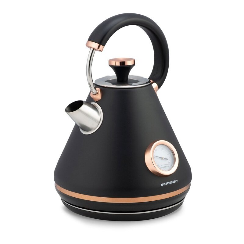 Fierbator electric, Berdsen, Cu termometru, Capacitate1.7L, 2200w, filtru Anti-Calcar, Baza Rotativa 360°, Comutator luminat, BD-701, Black Fierbator electric, Berdsen, Cu termometru, Capacitate1.7L, 2200w, filtru Anti-Calcar, Baza Rotativa 360°, Comutator luminat, BD-701, Black