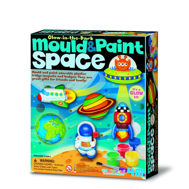 Atelier creativ Modeleaza si picteaza - Spatiu - straluceste in intuneric Atelier creativ Modeleaza si picteaza - Spatiu - straluceste in intuneric