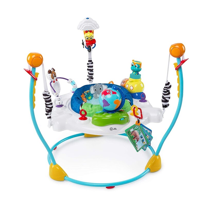 Baby Einstein - Jumper Journey of Discovery Rotire 360 grade, Cu activitati, Reglabil Baby Einstein - Jumper Journey of Discovery Rotire 360 grade, Cu activitati, Reglabil