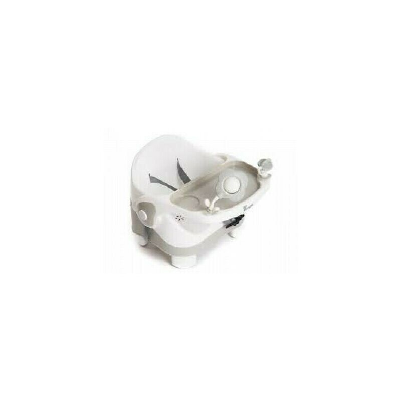 Bo Jungle - Scaun de masa bebelusi booster si inaltator detasabil cu tavita detasabila, Gri Bo Jungle - Scaun de masa bebelusi booster si inaltator detasabil cu tavita detasabila, Gri
