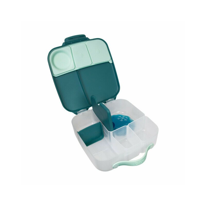 Caserolă compartimentată Lunchbox, B.Box, verde emerald forest, capacitate 2 l Caserolă compartimentată Lunchbox, B.Box, verde emerald forest, capacitate 2 l