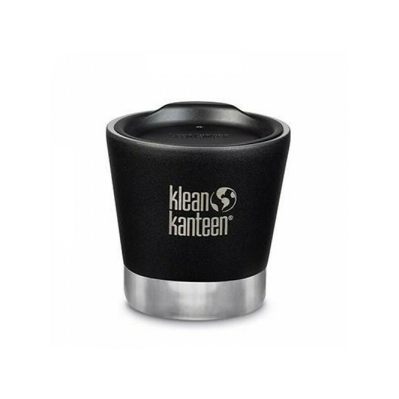 Shale Black - Cana termos din otel inoxidabil 237 ml cu capac ceai/cafea - Klean Kanteen Shale Black - Cana termos din otel inoxidabil 237 ml cu capac ceai/cafea - Klean Kanteen