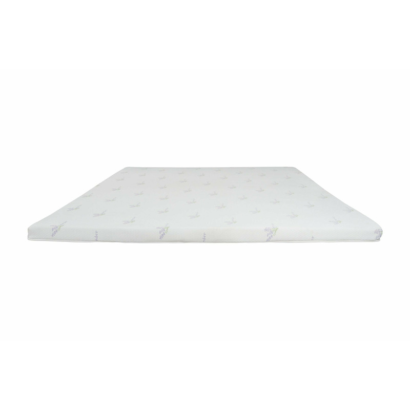 Topper cu memorie Memory Lavanda 160x200, husa detasabila si lavabila, tratament lavanda, fermitate moale Topper cu memorie Memory Lavanda 160x200, husa detasabila si lavabila, tratament lavanda, fermitate moale
