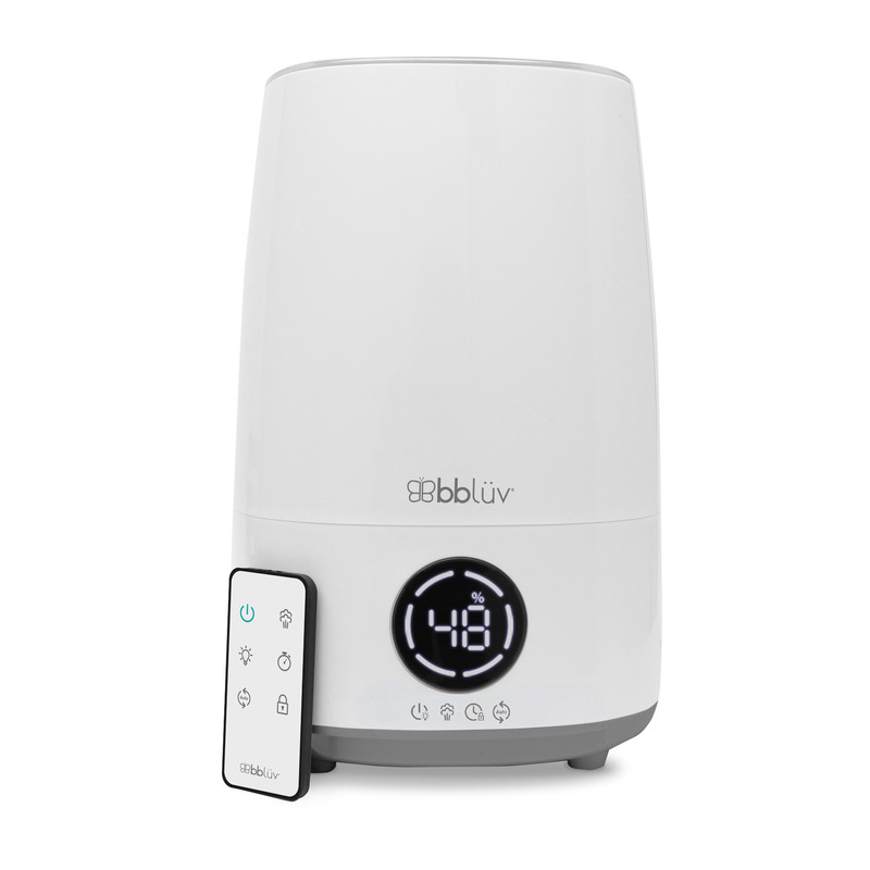 Umidificator, Bbluv, Umido, Cu ultrasunete si purificator de aer 4 In 1, Ultra silentios, Include difuzor de uleiuri esentiale, Cu panou de control digital, Cu telecomanda, Alb Umidificator, Bbluv, Umido, Cu ultrasunete si purificator de aer 4 In 1, Ultra silentios, Include difuzor de uleiuri esentiale, Cu panou de control digital, Cu telecomanda, Alb