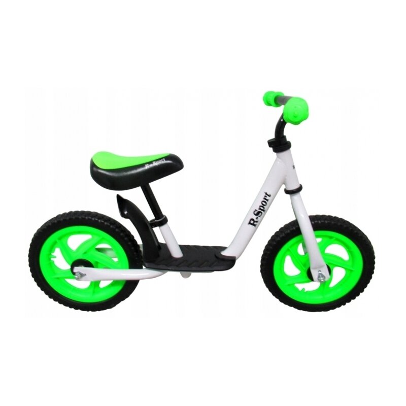 Bicicleta fara pedale cu suport pentru picioare R5 R-Sport - Verde Bicicleta fara pedale cu suport pentru picioare R5 R-Sport - Verde