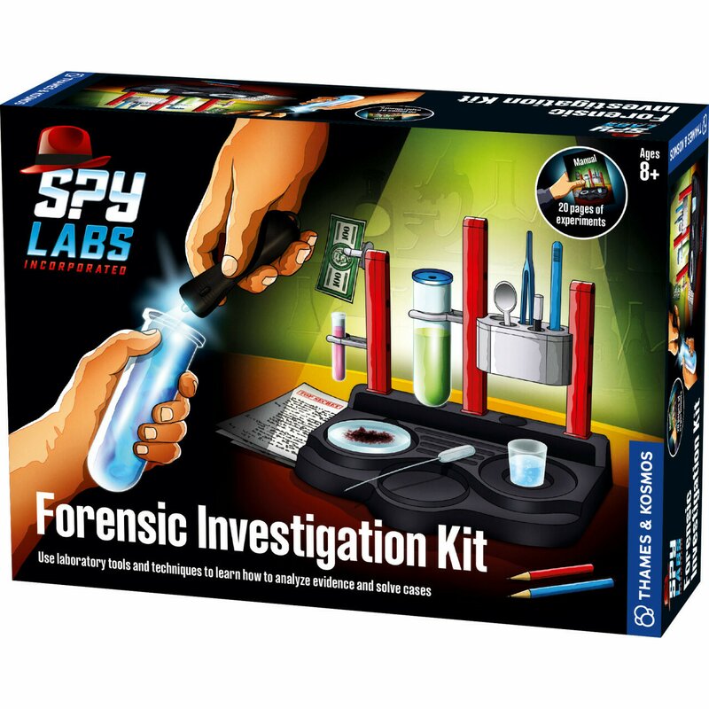 Kit STEM Laborator de spionaj: Kit de investigare, Thames & Kosmos Kit STEM Laborator de spionaj: Kit de investigare, Thames & Kosmos