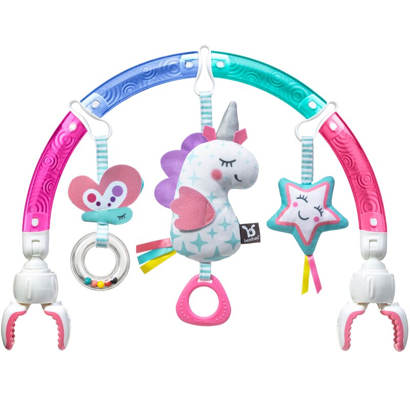 Arc cu jucarii interactive pentru dezvoltare senzoriala, Unicorn Arc cu jucarii interactive pentru dezvoltare senzoriala, Unicorn