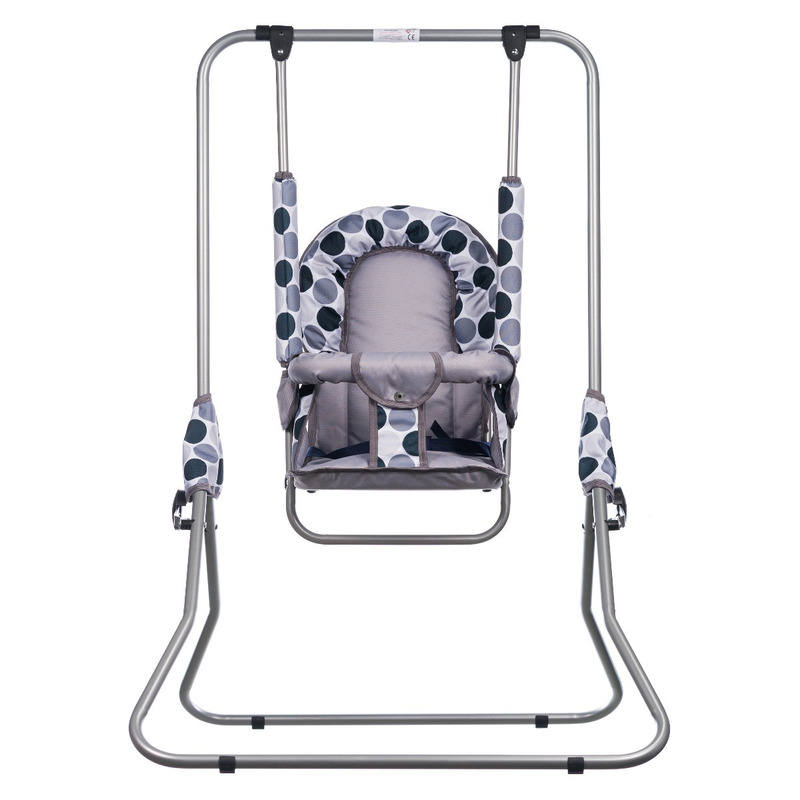Leagan pentru copii, AppeKids, pentru interior si exterior, Grey Dots Leagan pentru copii, AppeKids, pentru interior si exterior, Grey Dots