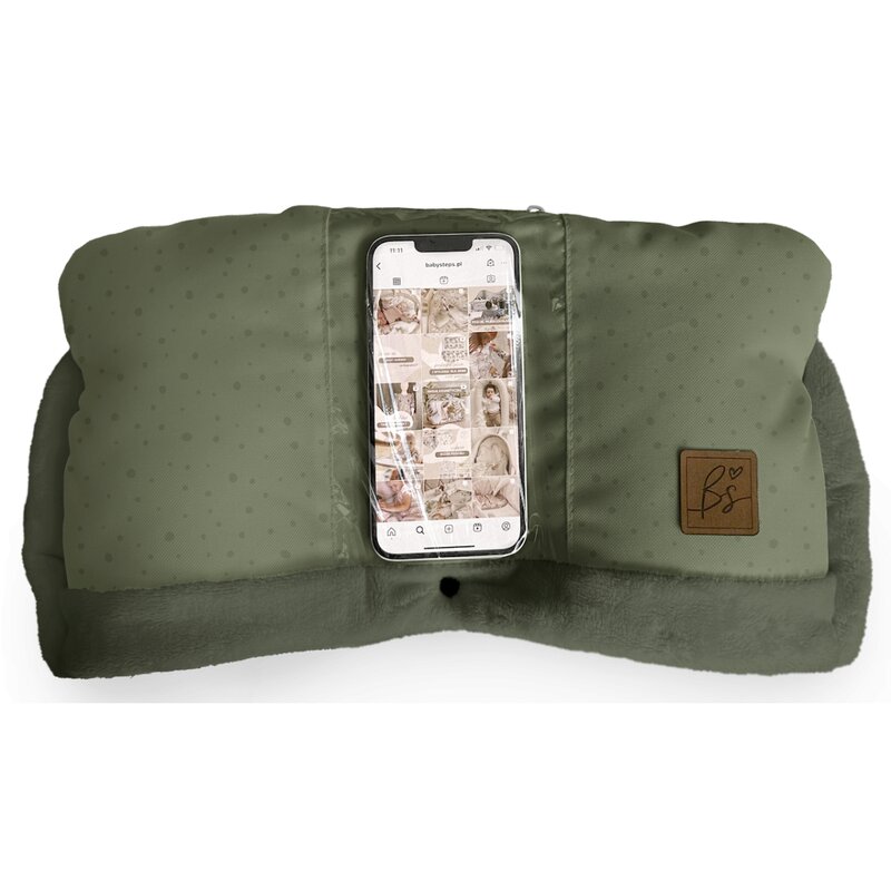 Manusi calduroase pentru carucior universal, Buzunar special pentru acces rapid la telefon, Pentru vremea rece, Impermeabile, Inchidere prin capse, Khaki Manusi calduroase pentru carucior universal, Buzunar special pentru acces rapid la telefon, Pentru vremea rece, Impermeabile, Inchidere prin capse, Khaki