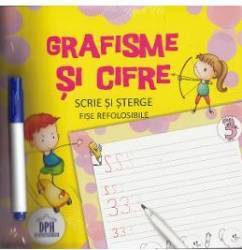 Scrie si sterge Grafisme si cifre. Fise refolosibile