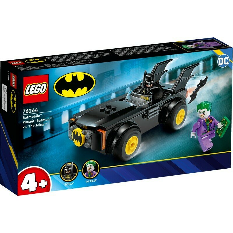 LEGO SUPER HEROES URMARIRE PE BATMOBILE BATMAN CONTRA JOKER 76264 LEGO SUPER HEROES URMARIRE PE BATMOBILE BATMAN CONTRA JOKER 76264
