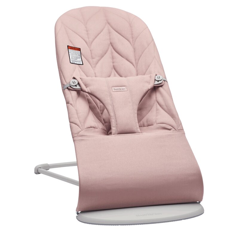 BabyBjorn - Balansoar Bliss Dusty Pink cu aspect delicat de petala, tesatura matlasata BabyBjorn - Balansoar Bliss Dusty Pink cu aspect delicat de petala, tesatura matlasata