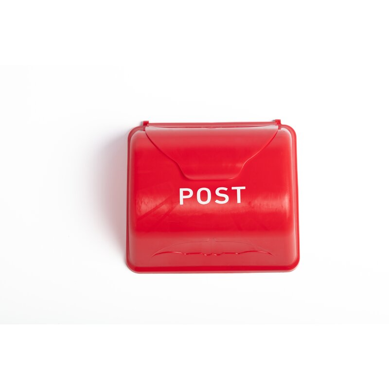 Cutie postala, Dice, Pentru spatii de joaca, Din plastic, 25x22.6x14 cm, Rosu Cutie postala, Dice, Pentru spatii de joaca, Din plastic, 25x22.6x14 cm, Rosu