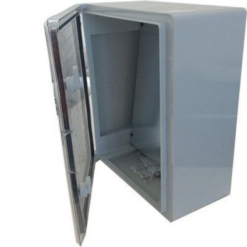 Dulap pentru exterior, tablou electric, panou abs, 30 x 40 x 19.5 cm, cu usa transparenta, IP65 Dulap pentru exterior, tablou electric, panou abs, 30 x 40 x 19.5 cm, cu usa transparenta, IP65
