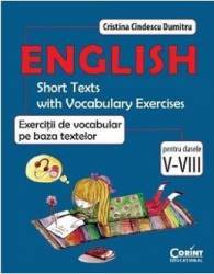 English exercitii de vocabular pe baza textelor cls 5-8 - Cristina Cindescu Dumitru