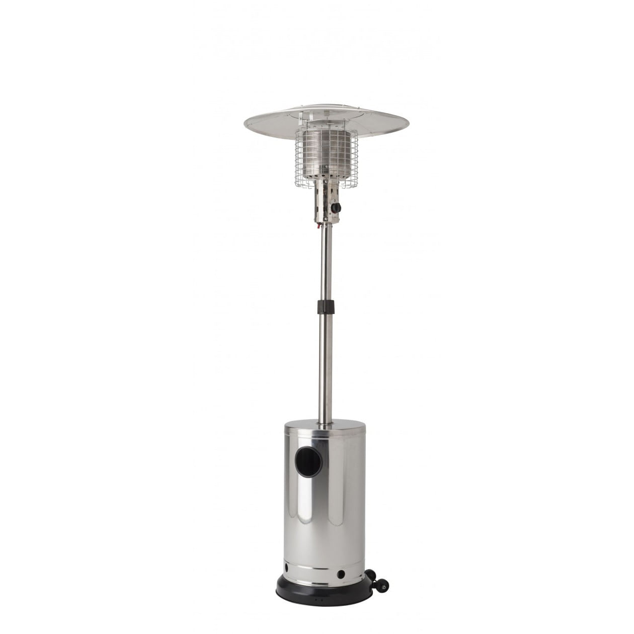 Incalzitor de terasa tip ciuperca, Sirius Landmann 12047, cu tija telescopica, reflector pivotant Incalzitor de terasa tip ciuperca, Sirius Landmann 12047, cu tija telescopica, reflector pivotant