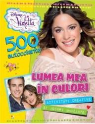 Disney Violetta. Lumea mea in culori 500 de autocolante