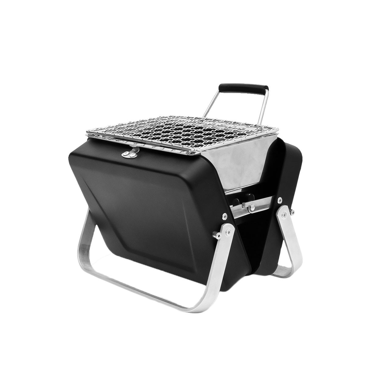 Gratar portabil mini, Doty, usor de utilizat, 18×6×15,5 cm, negru Gratar portabil mini, Doty, usor de utilizat, 18×6×15,5 cm, negru