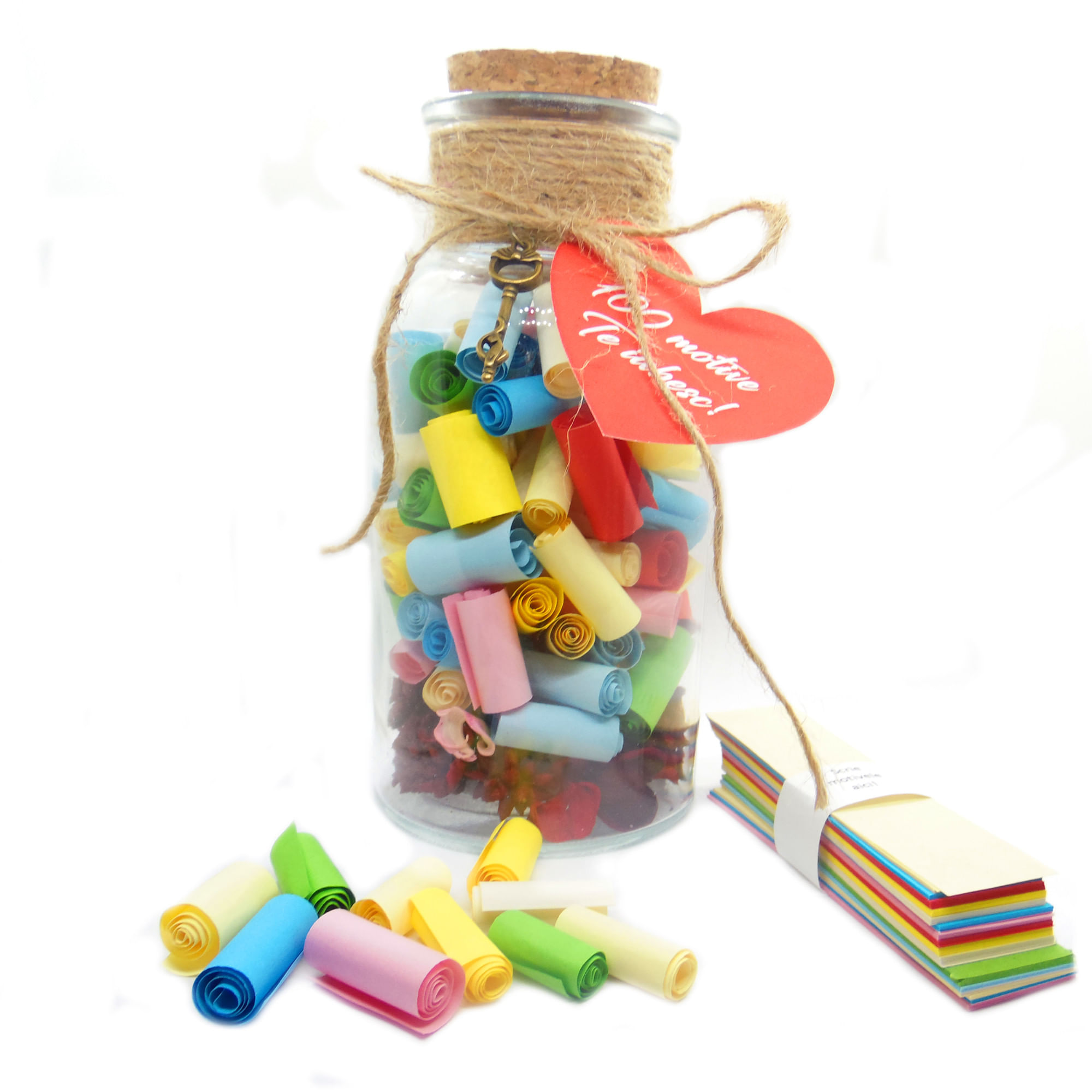 Borcan handmade personalizat,100 motive - Te iubesc, flori parfumate Borcan handmade personalizat,100 motive - Te iubesc, flori parfumate
