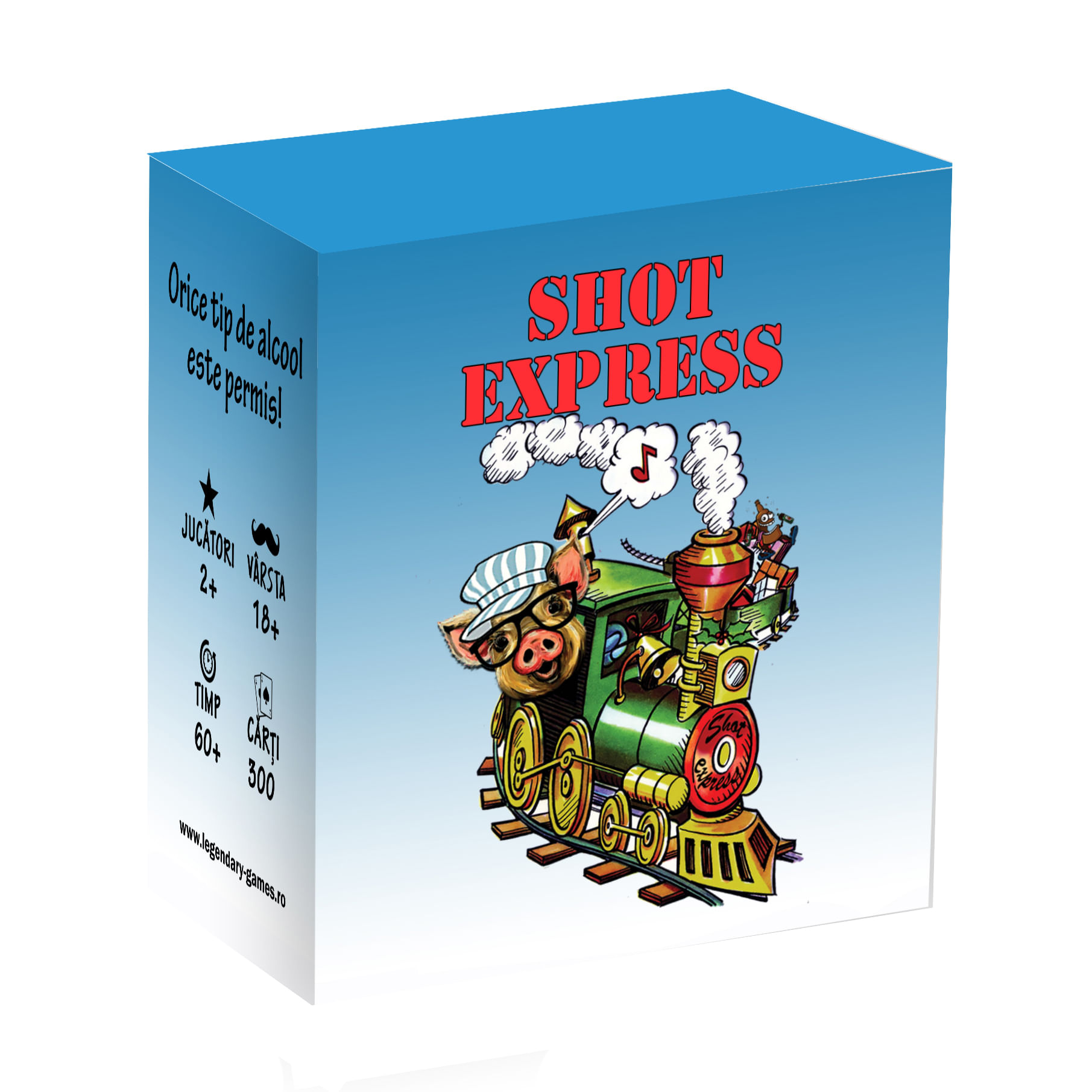 Joc de carti pentru petreceri - Shot Express, 300 provocari, limba romana, pentru 2-8 jucatori Joc de carti pentru petreceri - Shot Express, 300 provocari, limba romana, pentru 2-8 jucatori