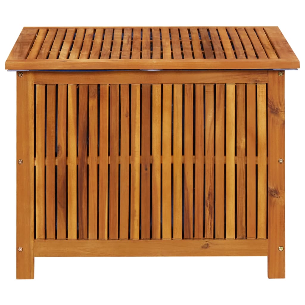 Lada de depozitare gradina, 75 x 75 x 58 cm, lemn masiv de acacia Lada de depozitare gradina, 75 x 75 x 58 cm, lemn masiv de acacia
