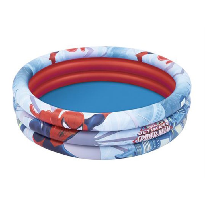Piscina gonflabila pentru copii Bestway, Spider-Man, 122 cmxH30 cm Piscina gonflabila pentru copii Bestway, Spider-Man, 122 cmxH30 cm