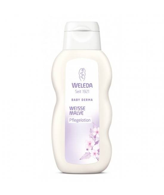Lotiune de corp cu nalba alba Baby Derma 200 ml - Weleda
