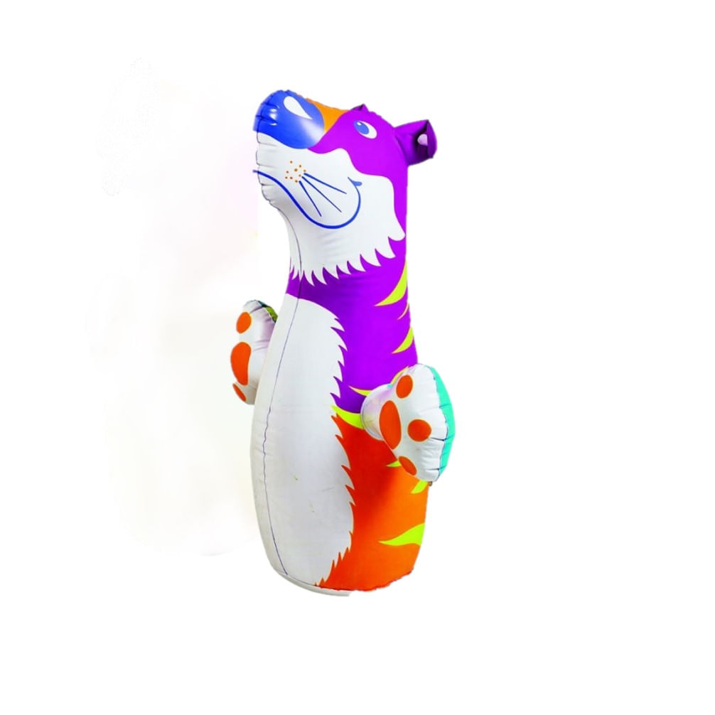 Tigru gonflabil 3D pentru copii, Intex, pentru interior sau exterior, baza cu apa, 98 cm intaltime Tigru gonflabil 3D pentru copii, Intex, pentru interior sau exterior, baza cu apa, 98 cm intaltime