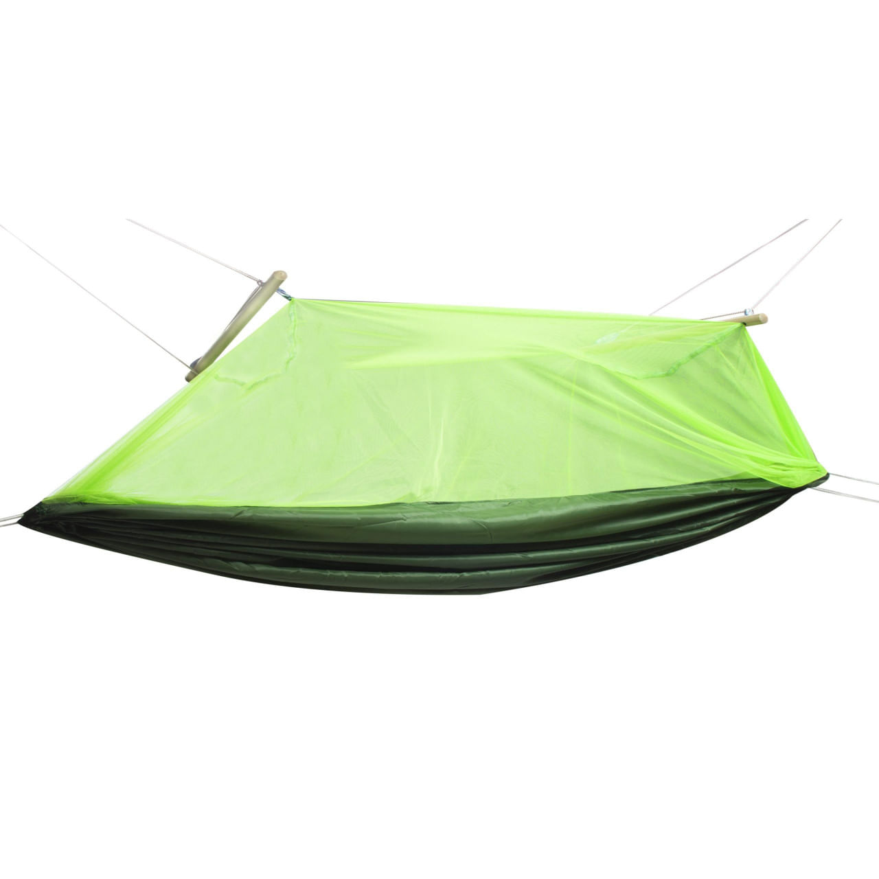 Hamac de Camping Dublu (2 persoane), 200 x 100 cm + Plasa de tantari, verde Hamac de Camping Dublu (2 persoane), 200 x 100 cm + Plasa de tantari, verde
