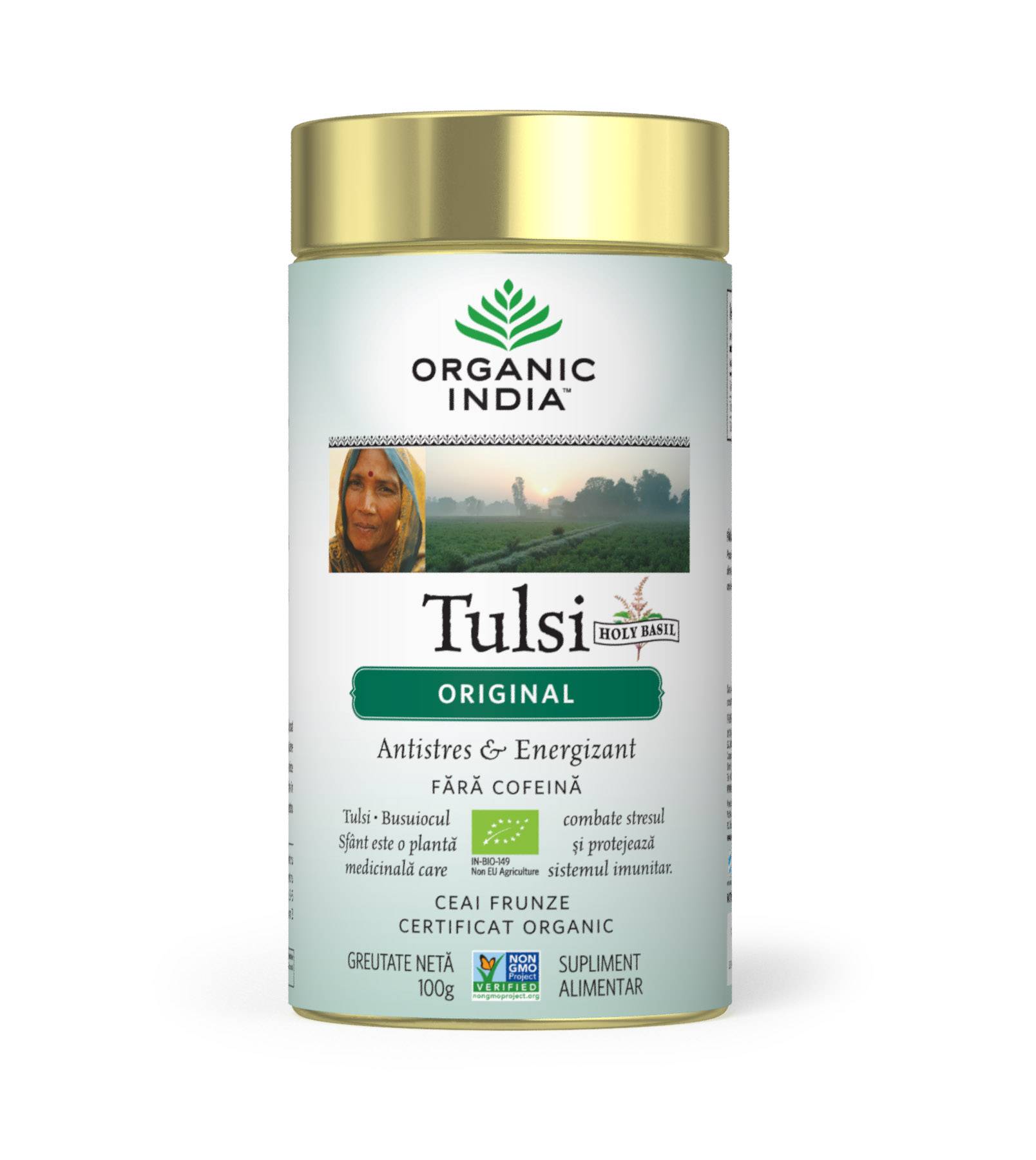 Ceai Tulsi - 100g - ORGANIC INDIA