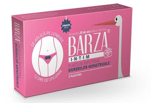 Plasturi pentru Dureri Menstruale 3buc, Barza