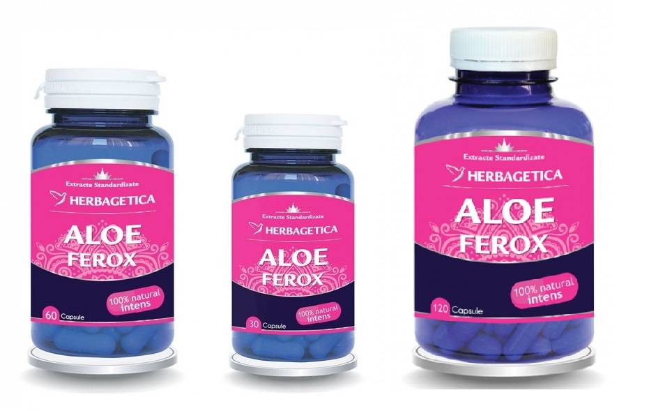 ALOE FEROX, Herbagetica 120 capsule