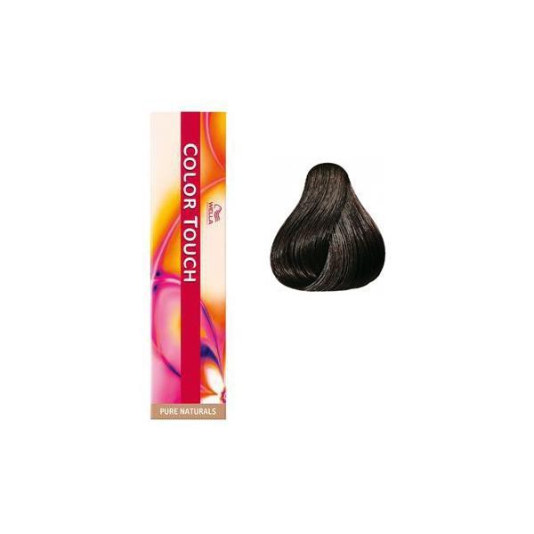 Vopsea Demi-permanenta - Wella Professionals Color Touch nuanta 4/0 castaniu mediu Vopsea Demi-permanenta - Wella Professionals Color Touch nuanta 4/0 castaniu mediu