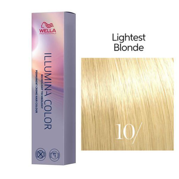 Vopsea Permanenta - Wella Professionals Illumina Color Nuanta 10/ blond aprins Vopsea Permanenta - Wella Professionals Illumina Color Nuanta 10/ blond aprins