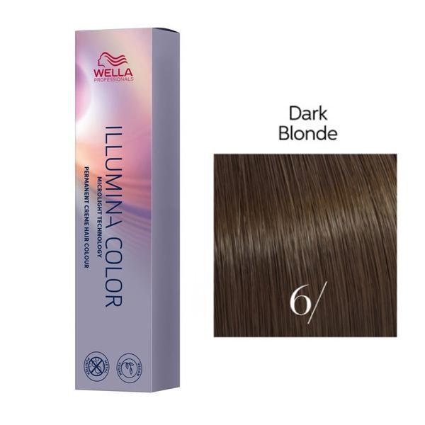 Vopsea Permanenta - Wella Professionals Illumina Color Nuanta 6/ blond inchis Vopsea Permanenta - Wella Professionals Illumina Color Nuanta 6/ blond inchis