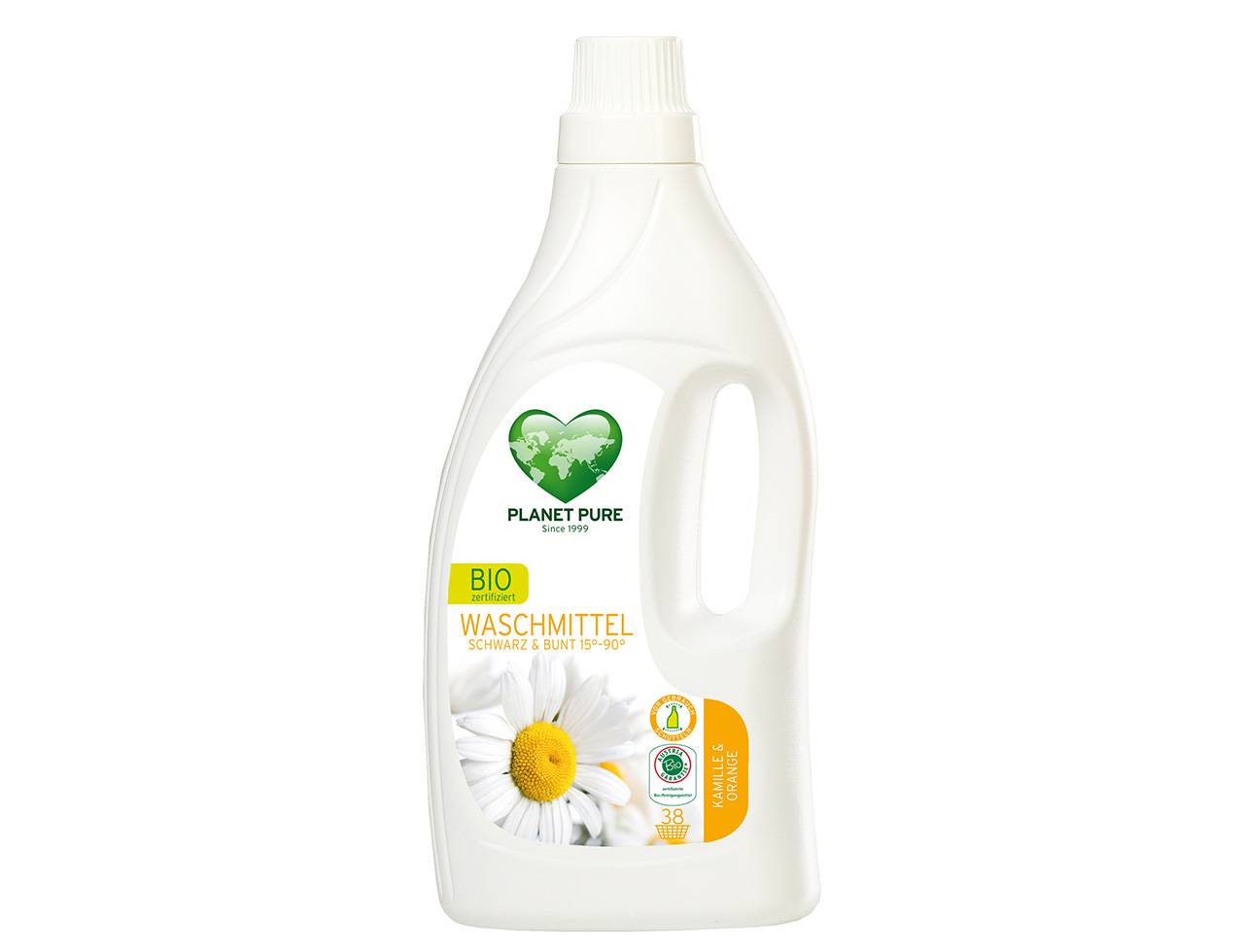 Detergent de rufe negre si colorate -musetel si portocale eco-bio 1.55L Planet Pure