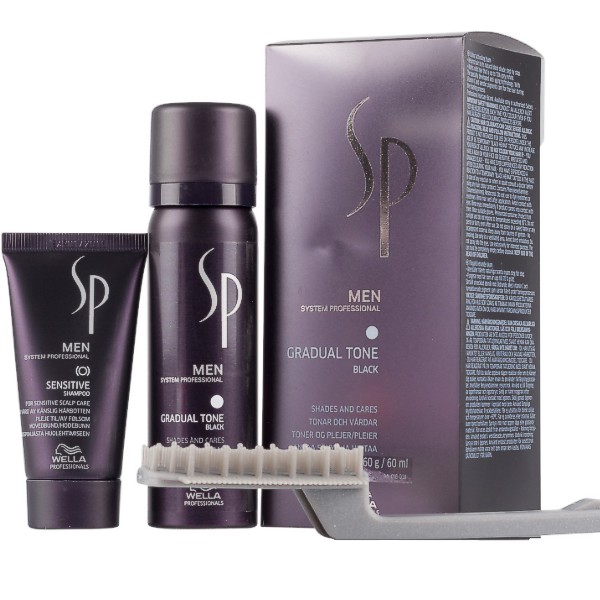 Spuma Nuantatoare Neagra pentru Barbati - Wella SP Gradual Tone Black Spuma Nuantatoare Neagra pentru Barbati - Wella SP Gradual Tone Black