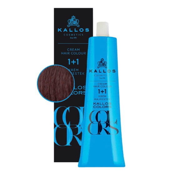 Vopsea Permanenta - Kallos Colors Cream Hair Colour nuanta 5V Rosu Violet Vopsea Permanenta - Kallos Colors Cream Hair Colour nuanta 5V Rosu Violet