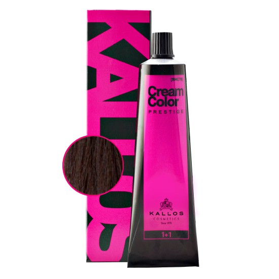 Vopsea Permanenta - Kallos Prestige Cream Color nuanta 3 Saten Inchis Vopsea Permanenta - Kallos Prestige Cream Color nuanta 3 Saten Inchis
