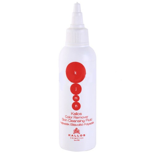 Lichid pentru Indepartarea Vopselei de Par - Kallos KJMN Color Remover Skin Cleansing Fluid 100ml Lichid pentru Indepartarea Vopselei de Par - Kallos KJMN Color Remover Skin Cleansing Fluid 100ml