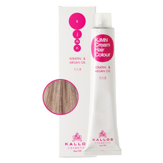 Vopsea Permanenta Mixton - Cenusie - Kallos KJMN Cream Hair Colour nuanta 0.11 Ash 100ml Vopsea Permanenta Mixton - Cenusie - Kallos KJMN Cream Hair Colour nuanta 0.11 Ash 100ml