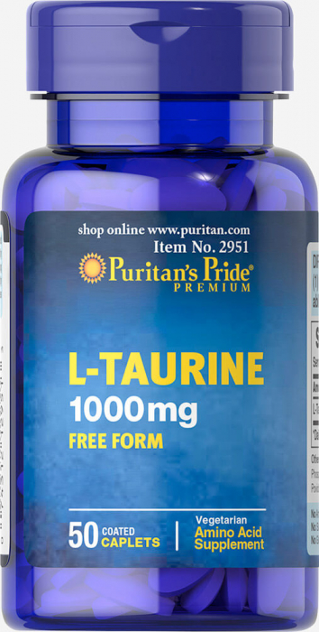 Puritan s Pride L-Taurine 1000 mg 50 capsule