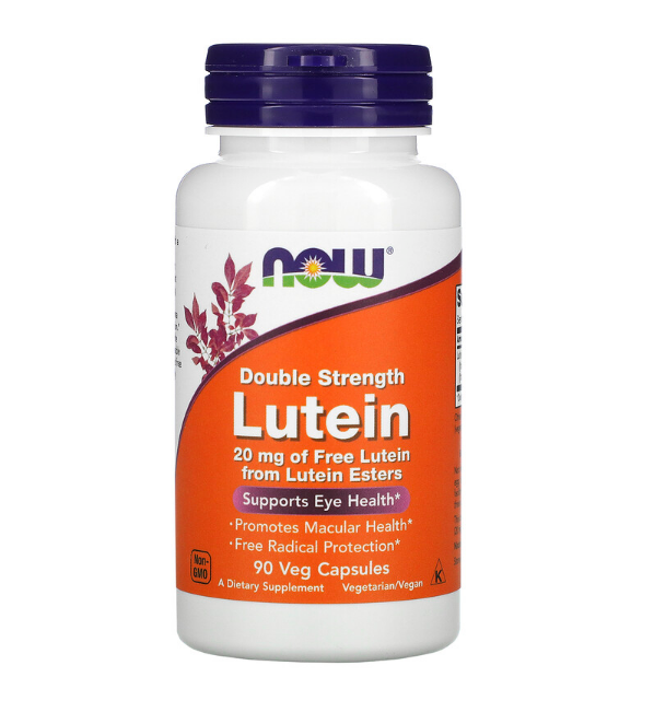 Now Lutein 20 mg Double Strength 90 vcaps