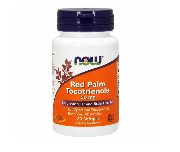 Now Red Palm Tocotrienols 50 mg 60 softgels