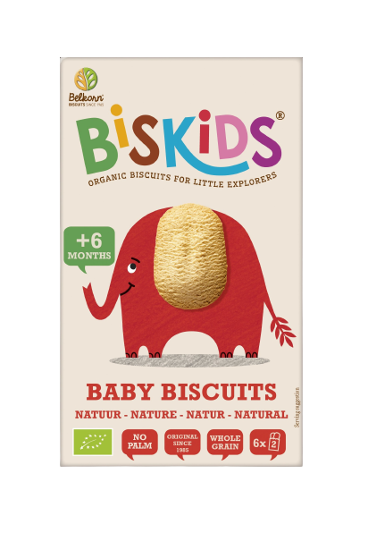 Biscuiti BISKIDS (De la 6 luni) eco-bio, 120g Belkorn