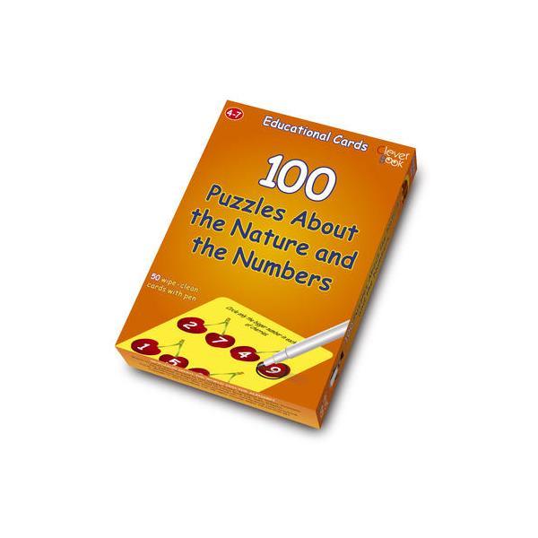 4-7 ani - 100 puzzles about the nature and the numbers, editura Altip 4-7 ani - 100 puzzles about the nature and the numbers, editura Altip